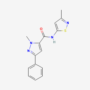 1-methyl-N-(3-methylisothiazol-5-yl)-3-phenyl-1H-pyrazole-5-carboxamide