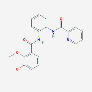 N-(2-(2,3-dimethoxybenzamido)phenyl)picolinamide