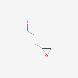 molecular formula C5H9IO B2607610 2-(3-碘丙基)环氧乙烷 CAS No. 99700-68-2