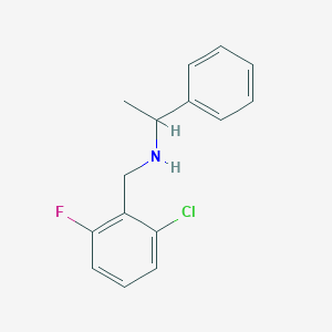 N-(2-chloro-6-fluorobenzyl)-1-phenylethanamine