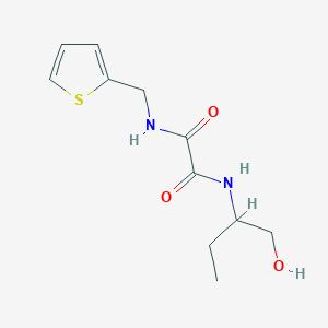 N1-(1-hydroxybutan-2-yl)-N2-(thiophen-2-ylmethyl)oxalamide