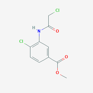 Methyl 4-chloro-3-[(chloroacetyl)amino]benzoate