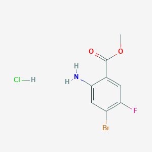 Methyl 2-amino-4-bromo-5-fluorobenzoate hydrochloride