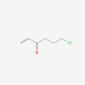 molecular formula C6H9ClO B2607776 6-氯己-1-烯-3-酮 CAS No. 76328-94-4