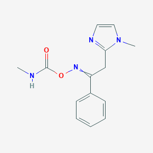 1-methyl-2-[2-({[(methylamino)carbonyl]oxy}imino)-2-phenylethyl]-1H-imidazole