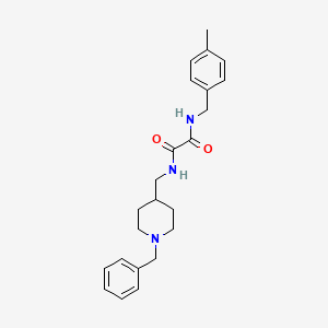 N1-((1-benzylpiperidin-4-yl)methyl)-N2-(4-methylbenzyl)oxalamide