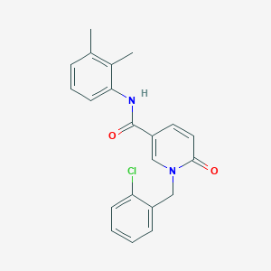 molecular formula C21H19ClN2O2 B2607906 1-(2-氯苄基)-N-(2,3-二甲苯基)-6-氧代-1,6-二氢吡啶-3-甲酰胺 CAS No. 946229-86-3