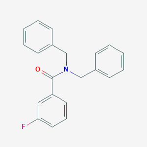 N,N-dibenzyl-3-fluorobenzamide