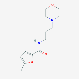 5-methyl-N-[3-(4-morpholinyl)propyl]-2-furamide