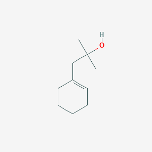 molecular formula C10H18O B2607935 1-(Cyclohex-1-en-1-yl)-2-methylpropan-2-ol CAS No. 76519-80-7