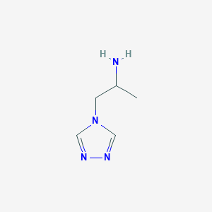 1-(4H-1,2,4-triazol-4-yl)propan-2-amine