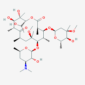 molecular formula C38H69NO14 B026080 14-Hydroxyclarithromycin CAS No. 110671-78-8