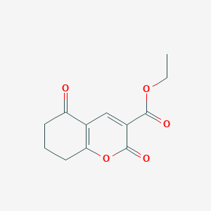 ethyl 2,5-dioxo-5,6,7,8-tetrahydro-2H-chromene-3-carboxylate