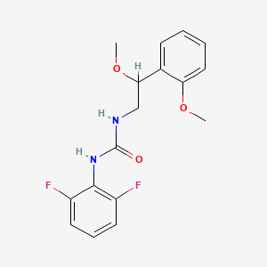 1-(2,6-Difluorophenyl)-3-[2-methoxy-2-(2-methoxyphenyl)ethyl]urea