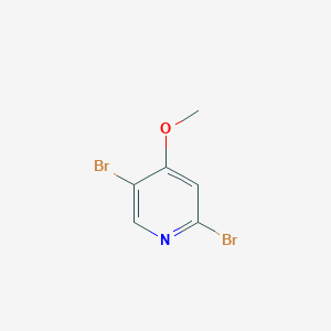 molecular formula C6H5Br2NO B2608117 2,5-Dibromo-4-methoxypyridine CAS No. 1211520-71-6