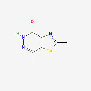 2,7-dimethyl[1,3]thiazolo[4,5-d]pyridazin-4(5H)-one