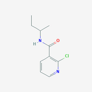 molecular formula C10H13ClN2O B2608179 N-(Sec-butyl)-2-chloronicotinamide CAS No. 546116-80-7
