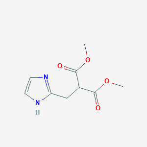 Dimethyl 2-((1H-imidazol-2-yl)methyl)malonate