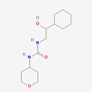 1-(2-cyclohexyl-2-hydroxyethyl)-3-(tetrahydro-2H-pyran-4-yl)urea