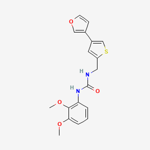 1-(2,3-Dimethoxyphenyl)-3-[[4-(furan-3-yl)thiophen-2-yl]methyl]urea