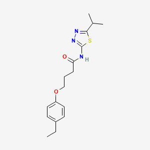 4-(4-ethylphenoxy)-N-(5-isopropyl-1,3,4-thiadiazol-2-yl)butanamide