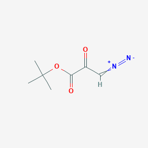 molecular formula C7H10N2O3 B2608530 Tert-butyl diazopyruvate CAS No. 71901-63-8