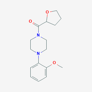 [4-(2-METHOXYPHENYL)PIPERAZINO](TETRAHYDRO-2-FURANYL)METHANONE