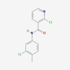 2-chloro-N-(3-chloro-4-methylphenyl)pyridine-3-carboxamide