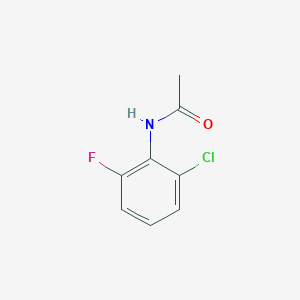 molecular formula C8H7ClFNO B2608590 N-(2-chloro-6-fluorophenyl)acetamide CAS No. 343-73-7