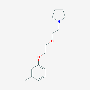 1-[2-[2-(3-Methylphenoxy)ethoxy]ethyl]pyrrolidine