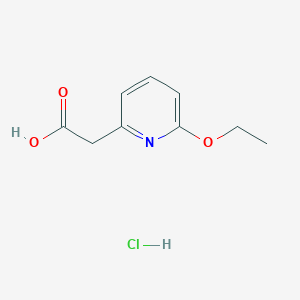 2-(6-Ethoxypyridin-2-yl)acetic acid hydrochloride