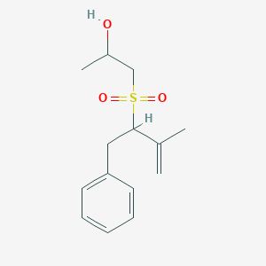 1-[(1-Benzyl-2-methyl-2-propenyl)sulfonyl]-2-propanol