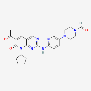 molecular formula C25H29N7O3 B2608714 Unii-njb3fnk33C CAS No. 2174002-16-3