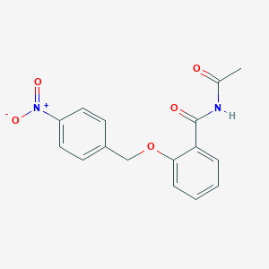 N-acetyl-2-({4-nitrobenzyl}oxy)benzamide