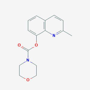 2-Methylquinolin-8-yl morpholine-4-carboxylate