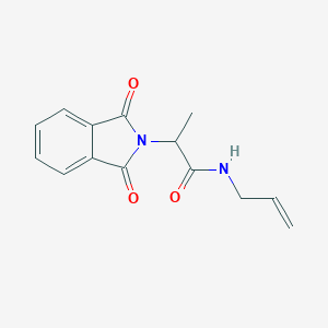 2-(1,3-DIOXO-2,3-DIHYDRO-1H-ISOINDOL-2-YL)-N-(PROP-2-EN-1-YL)PROPANAMIDE