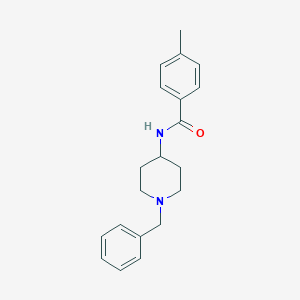 N-(1-benzylpiperidin-4-yl)-4-methylbenzamide