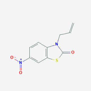 3-Allyl-6-nitro-2-benzothiazolinone