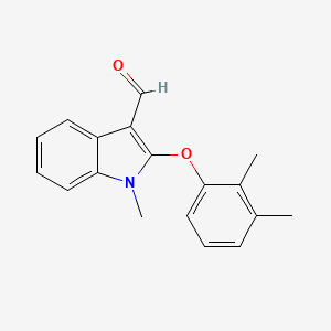 2-(2,3-dimethylphenoxy)-1-methyl-1H-indole-3-carbaldehyde