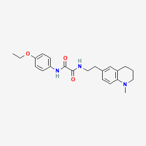 N1-(4-ethoxyphenyl)-N2-(2-(1-methyl-1,2,3,4-tetrahydroquinolin-6-yl)ethyl)oxalamide