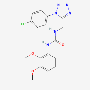 1-((1-(4-chlorophenyl)-1H-tetrazol-5-yl)methyl)-3-(2,3-dimethoxyphenyl)urea