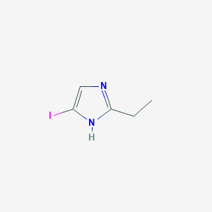 1H-Imidazole, 2-ethyl-5-iodo-