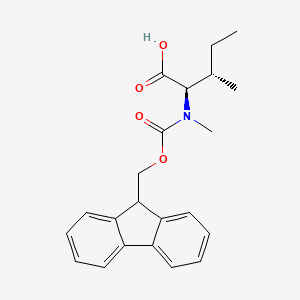 molecular formula C22H25NO4 B2609118 Fmoc-n-Methyl-d-allo-isoleucine CAS No. 1356090-81-7