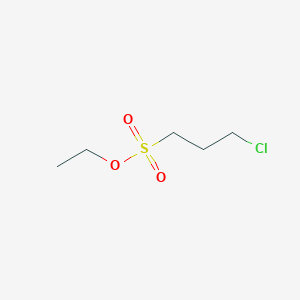 molecular formula C5H11ClO3S B2609120 Ethyl 3-chloropropane-1-sulfonate CAS No. 2102412-63-3