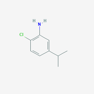 molecular formula C9H12ClN B2609130 2-Chloro-5-isopropylaniline CAS No. 1093657-08-9