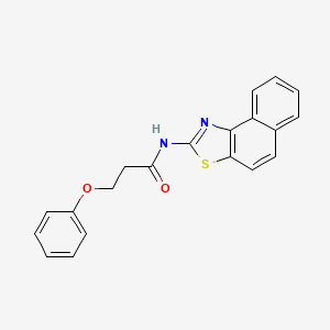 N-(naphtho[1,2-d]thiazol-2-yl)-3-phenoxypropanamide