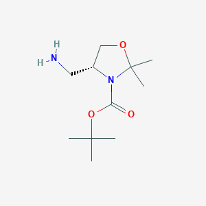 (R)-tert-Butyl 4-(aminomethyl)-2,2-dimethyloxazolidine-3-carboxylate