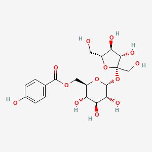 molecular formula C19H26O13 B2609243 Sibiricose A3 CAS No. 139726-39-9