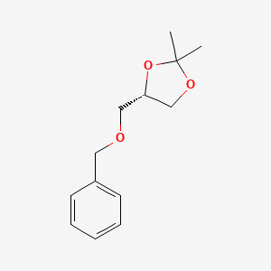 molecular formula C13H18O3 B2609328 (S)-4-Benzyloxymethyl-2,2-dimethyl-1,3-dioxolane CAS No. 15028-56-5; 16495-03-7