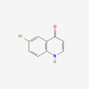 molecular formula C9H6BrNO B2609347 6-Bromoquinolin-4-Ol CAS No. 145369-94-4; 332366-57-1